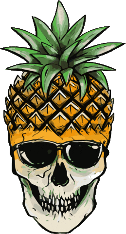 Big Pineapple Dj Sticker