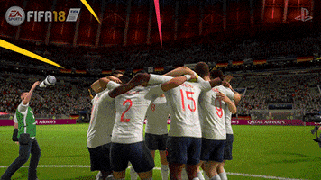 world cup hug GIF by PlayStation