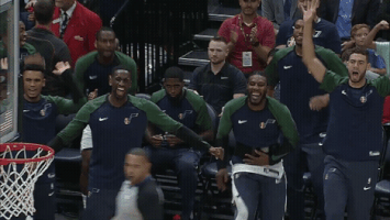 excited jae crowder GIF by Utah Jazz