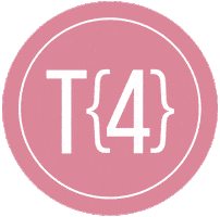 T4 Sticker by THERE{4} Gathering