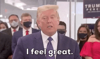 I Feel Great Donald Trump GIF by Election 2020