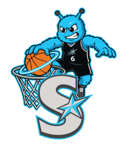 Basketball Mascot Sticker by Scarboroughshootingstars