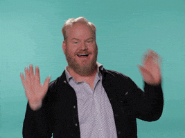 Excited Excitement GIF by Jim Gaffigan