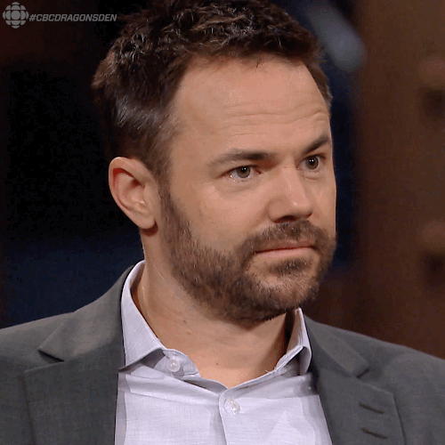 dragons den thinking GIF by CBC