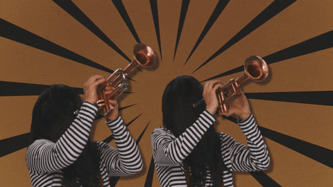 Gary Barlow Trumpet GIF by Take That - Find & Share on GIPHY