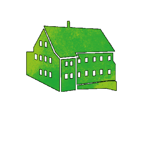 Mountain Hut Sticker by Alpenverein München & Oberland