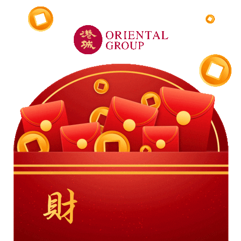 Money Angbao Sticker by Oriental Group of Restaurants