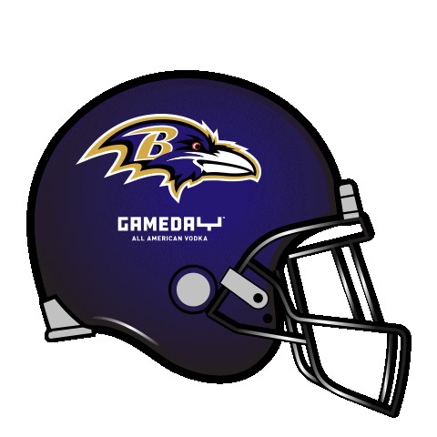 Baltimore Ravens Sticker by GameDay Vodka for iOS & Android