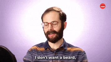 Beard Facial Hair GIF by BuzzFeed