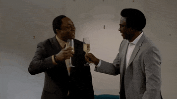 Celebrate Clink Clink GIF by CBS