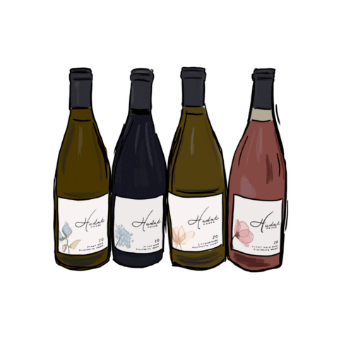 Hudak House Vineyards Sticker