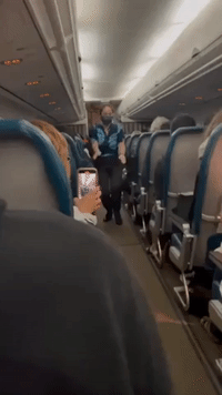 Flight Attendant Calms Delayed Passengers With Soothing Dance as Storm Hits Hawaii
