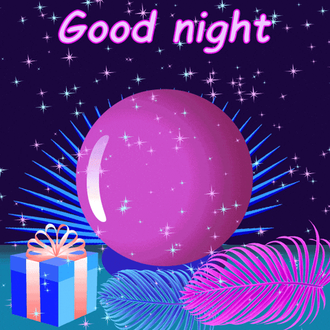 Good Night Stars GIF