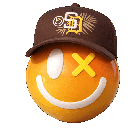 San Diego Baseball Sticker by SMILE spirits