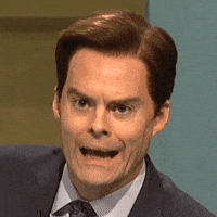throwing bill hader GIF
