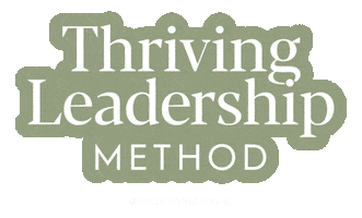 Leader Thriving Sticker by The Thrivers Team