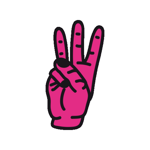 American Sign Language Colors Sticker by Tim Colmant