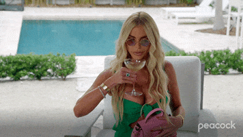 Sipping Real Housewives GIF by PeacockTV