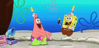 happy spongebob squarepants GIF