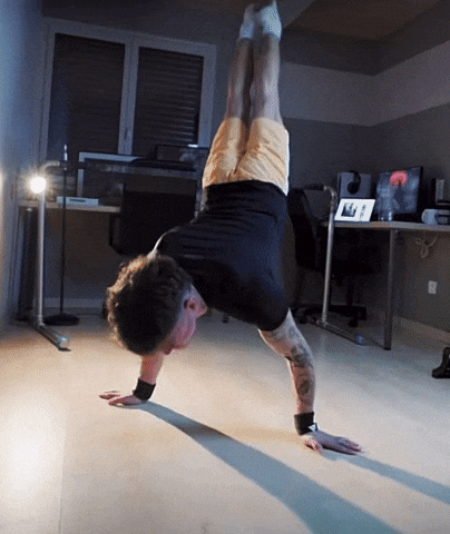 Calisthenics Fail GIF