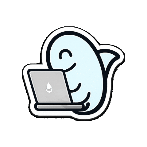 Humble Shark Sticker