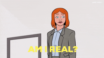 Question What Is Real GIF by Adult Swim