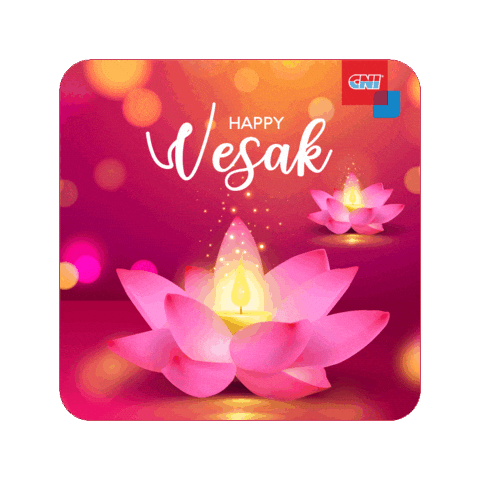 Happy Wesak Day Sticker by CNI