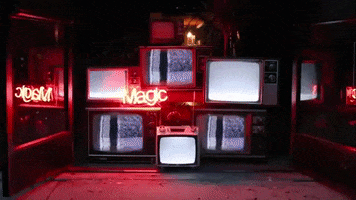 television magic GIF by Half The Animal