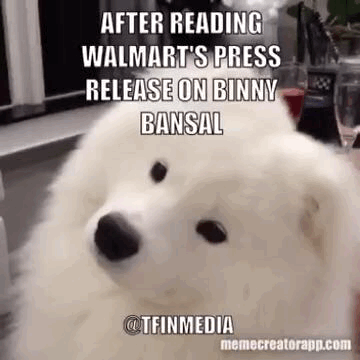 Confuse Binny Bansal GIF