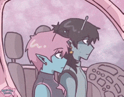 Space Alien Princess GIF