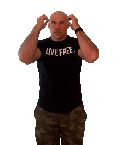 Live Free Community Fitness Sticker