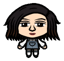 Walking Chibi Sticker
