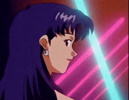 Stick Out Neon Genesis Evangelion GIF