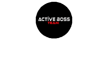 Active Boss Team Sticker