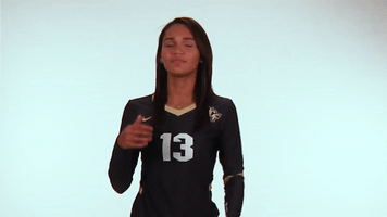 can't hear you ucf volleyball GIF by UCF Knights