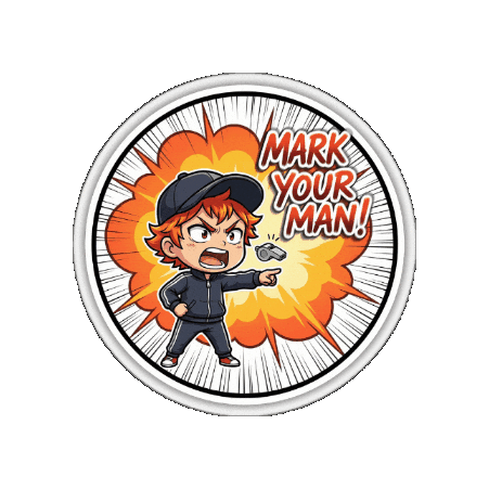 Tired Youth Sports Sticker