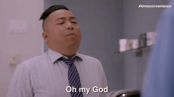 oh my god omg GIF by Kim's Convenience