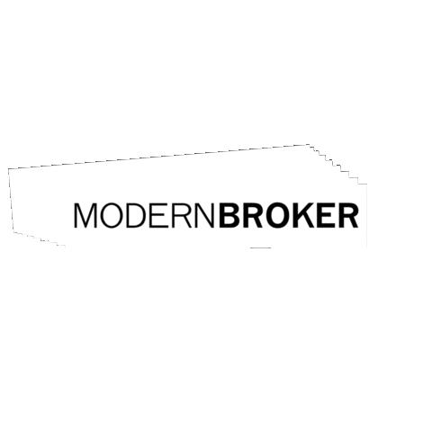 Modern Broker Sticker