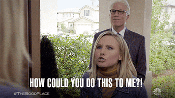 Angry Season 3 GIF by The Good Place