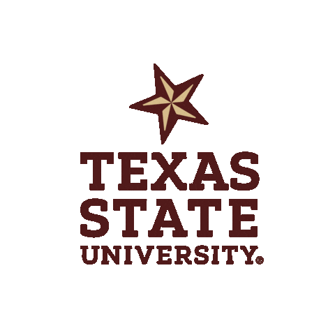 Texas State Txst Bobcats Sticker by Texas State University