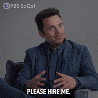 Please Help Sebastian Stan GIF by PBS SoCal