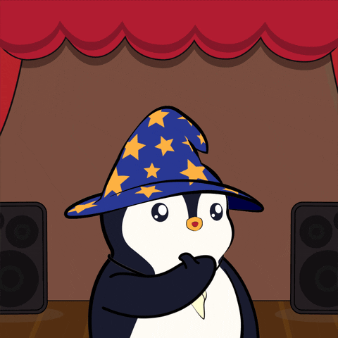 Confused Question Mark GIF by Pudgy Penguins