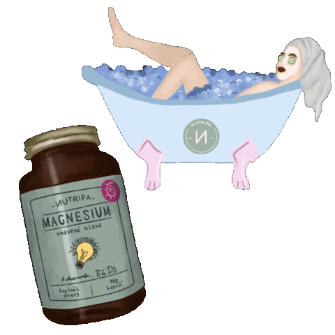 Wellness Bath Sticker by Nutripa