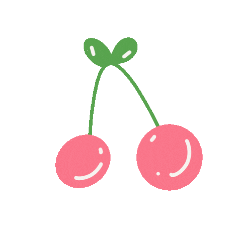 Cherry ピンク Sticker