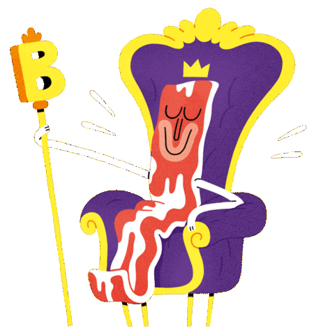 Hungry Queen B Sticker