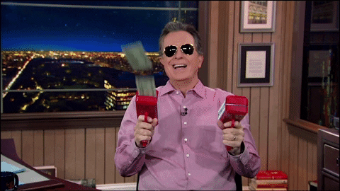 Stephen Colbert Cash Gif By The Late Show With Stephen Colbert