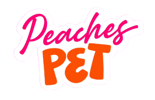 Peaches Pet Sticker