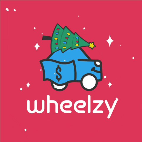 Christmas Tree GIF by Wheelzy