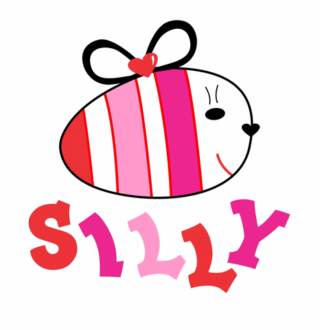 mybee #silly #mybee #fun #pink #bebelievebecome #character #cute GIF