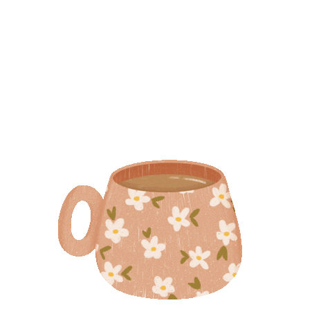 Happy Sunday Hearts Sticker